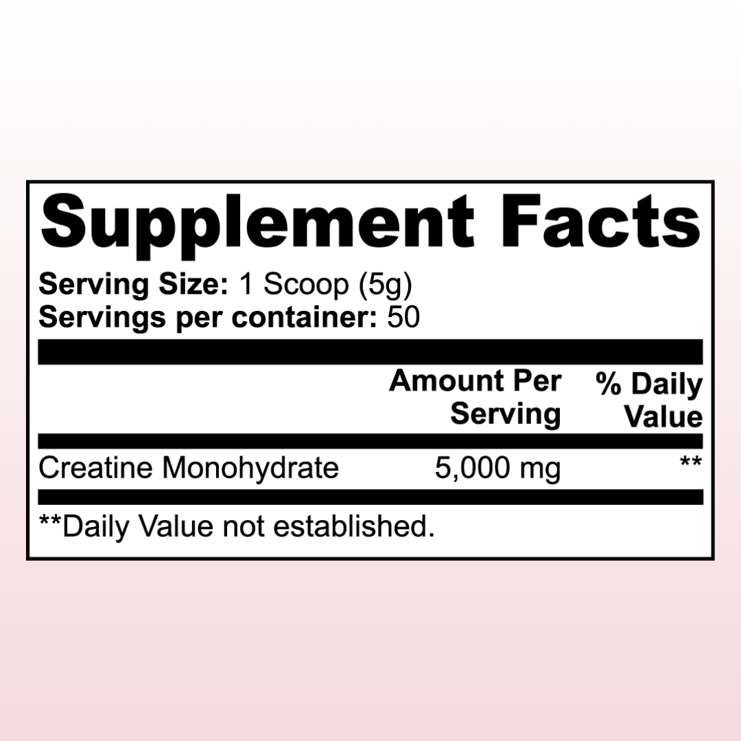 PeachyLift Booty Builder Creatine