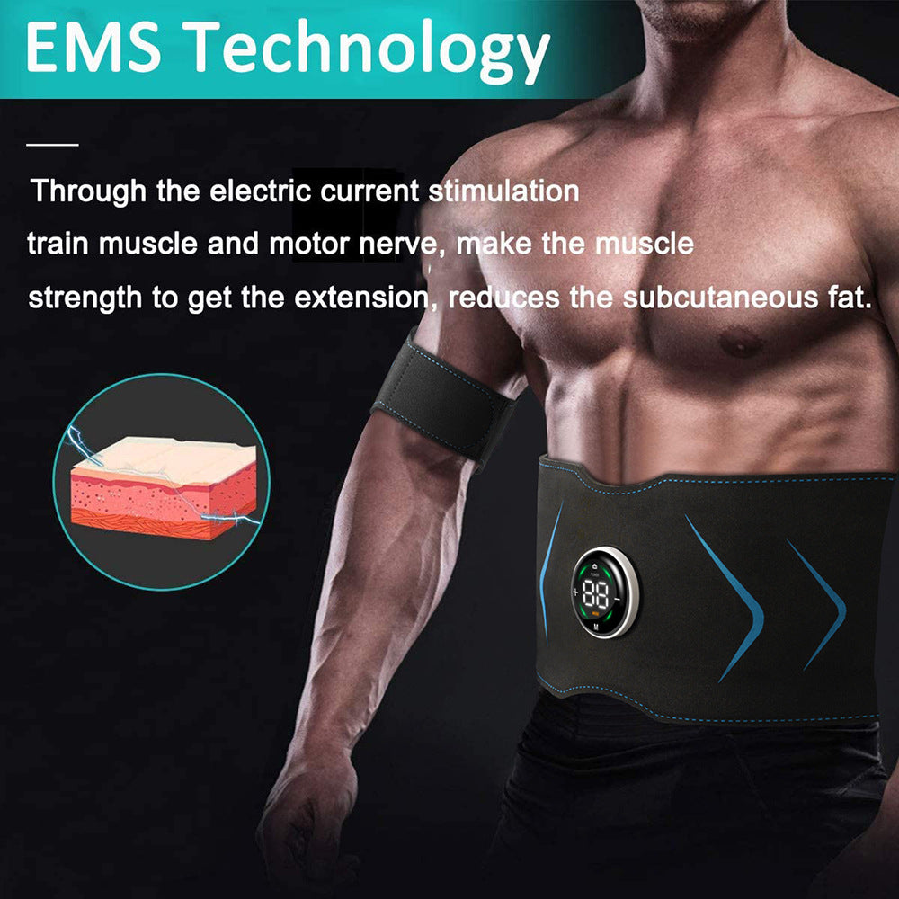 EMS Abdominal Muscle Massage Belt with Touch Screen