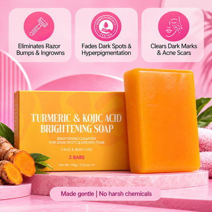 Kojic Acid & Turmeric Soap