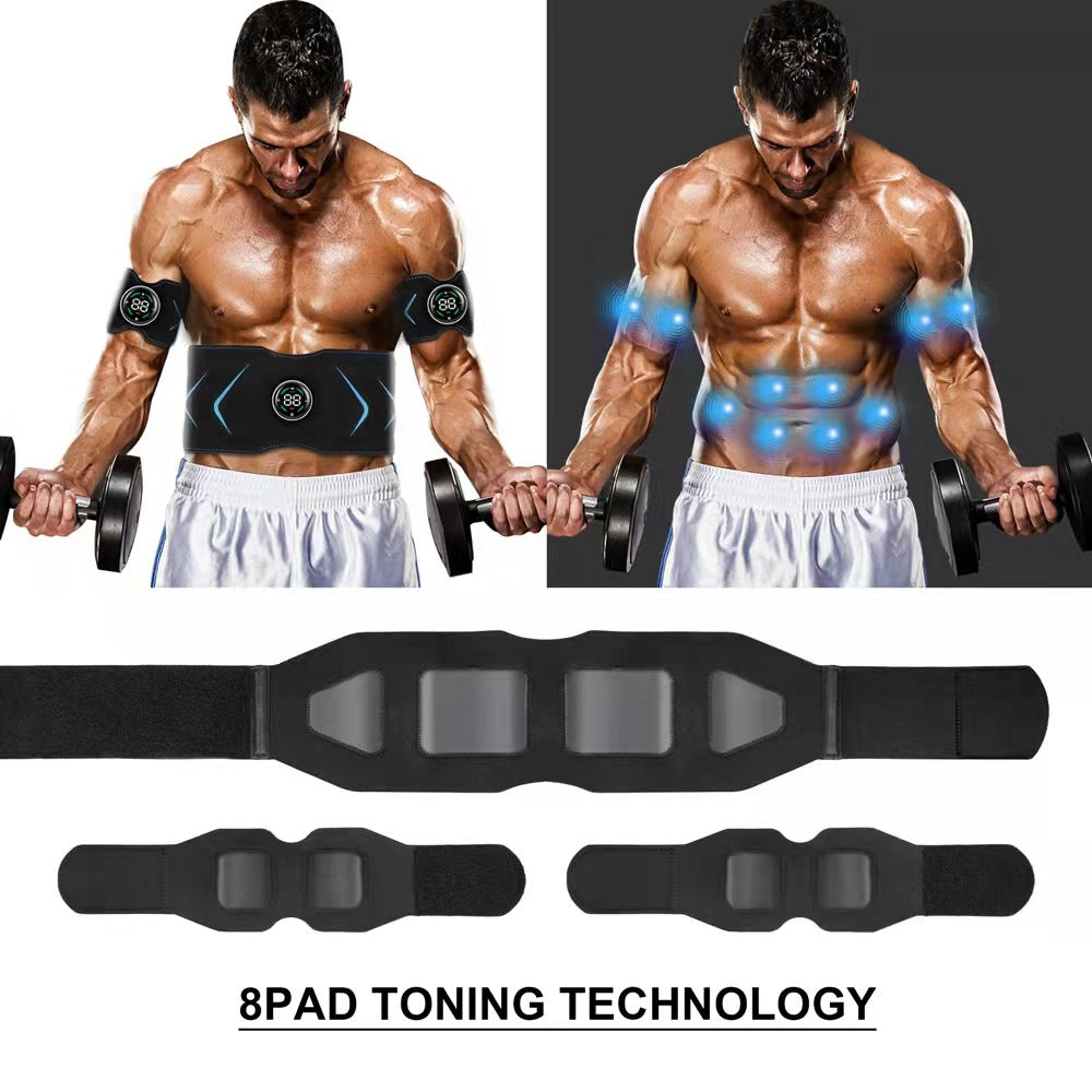 EMS Abdominal Muscle Massage Belt with Touch Screen